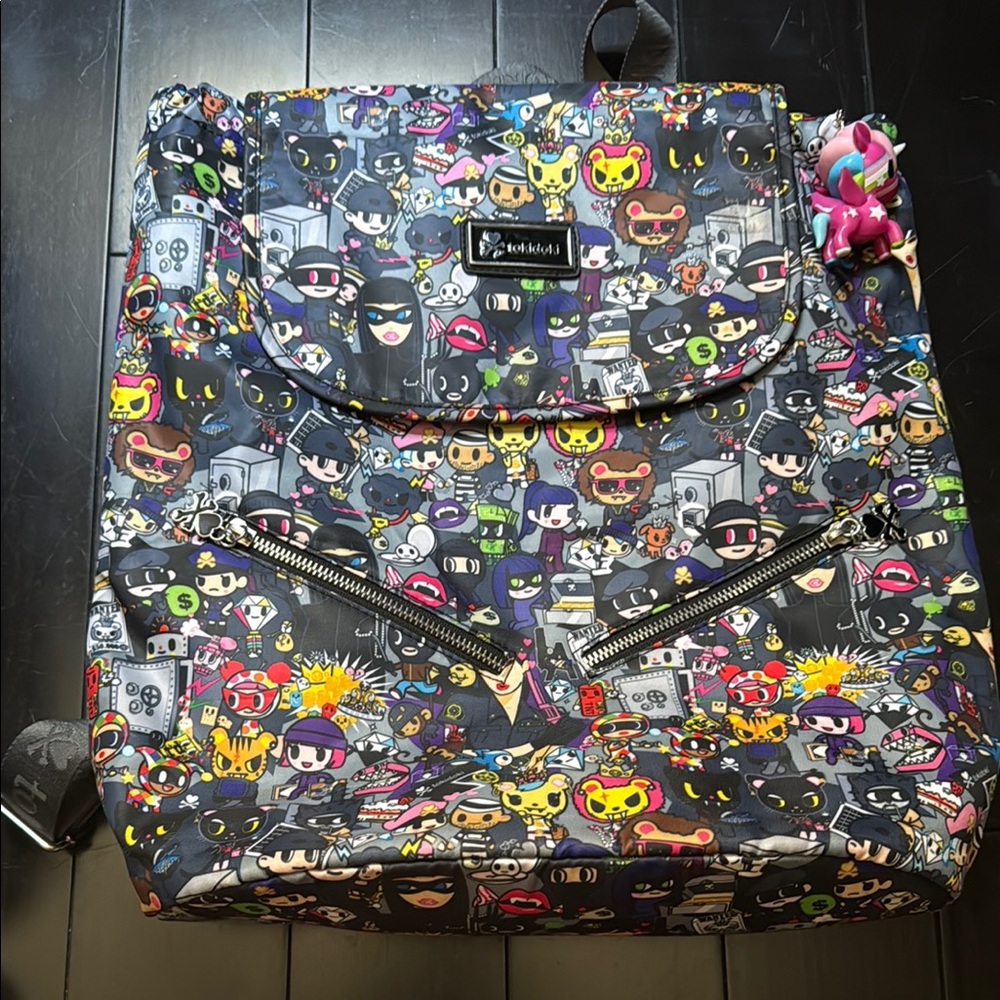 Tokidoki Character Print Backpack